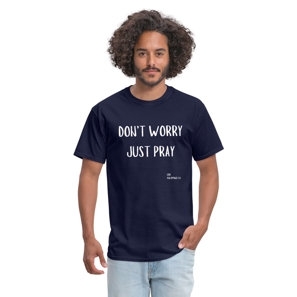 Don’t Worry T-Shirt - navy