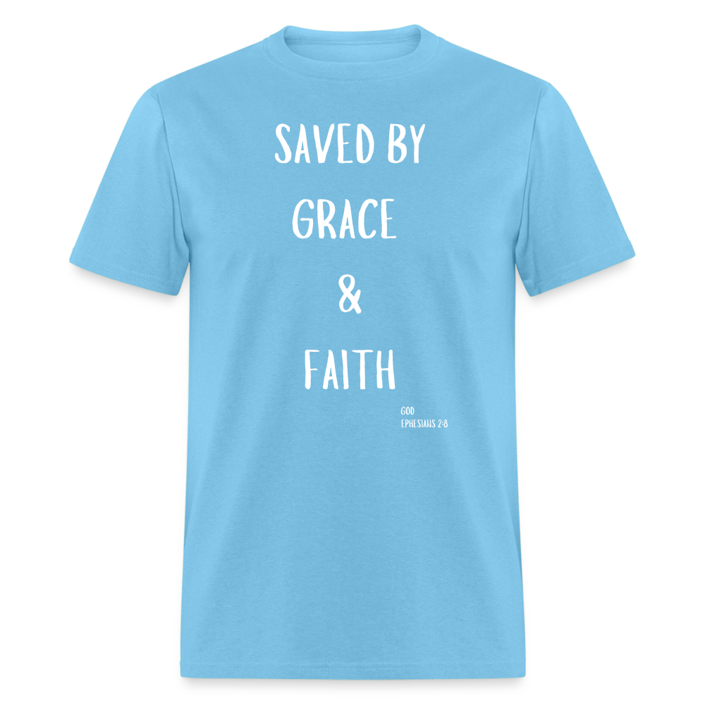 Saved Classic T-Shirt - aquatic blue