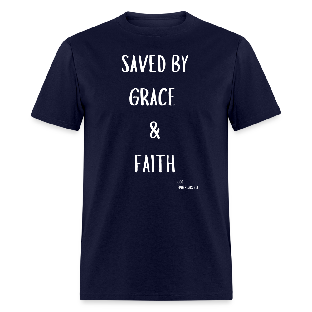 Saved Classic T-Shirt - navy