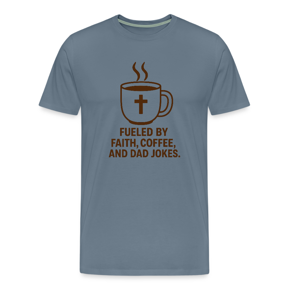 Men's Premium T-Shirt - steel blue