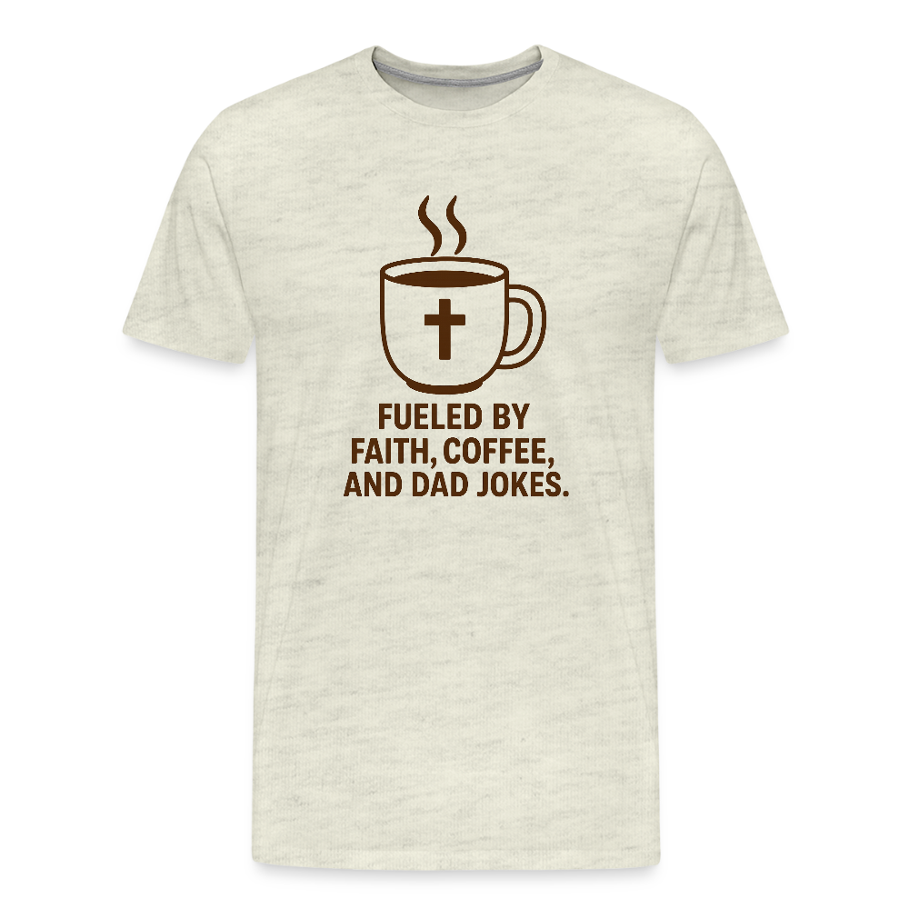Men's Premium T-Shirt - heather oatmeal