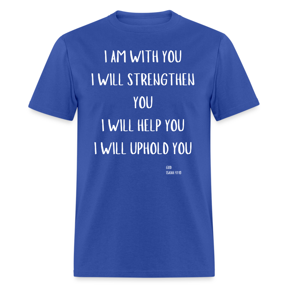 I’m With You T-Shirt - royal blue