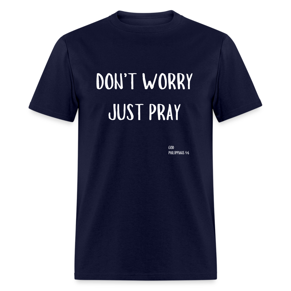 Don’t Worry T-Shirt - navy