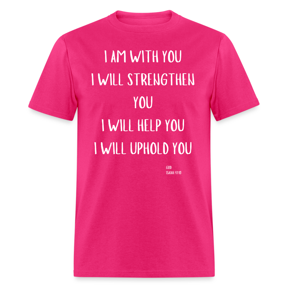 I’m With You T-Shirt - fuchsia