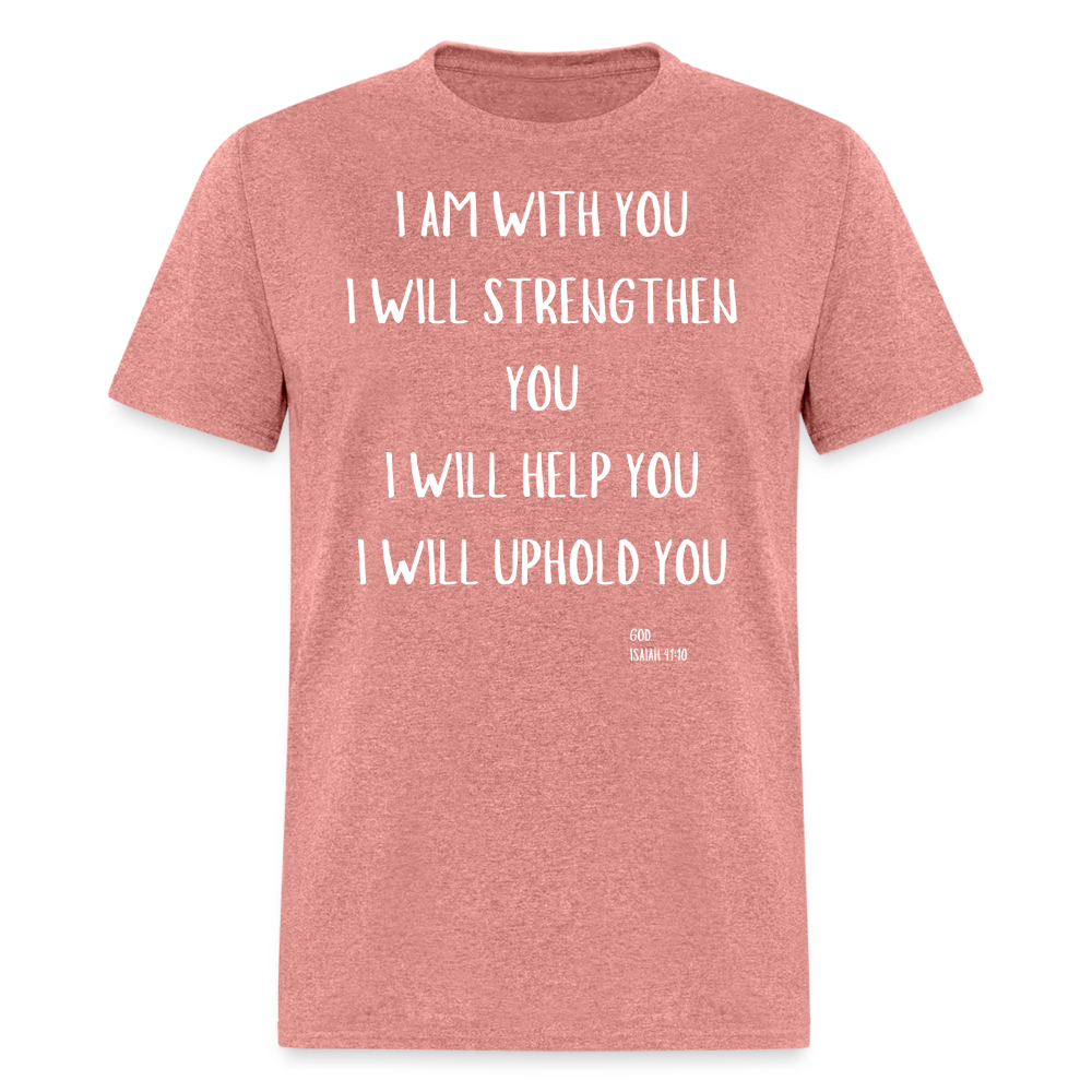 I’m With You T-Shirt - heather mauve