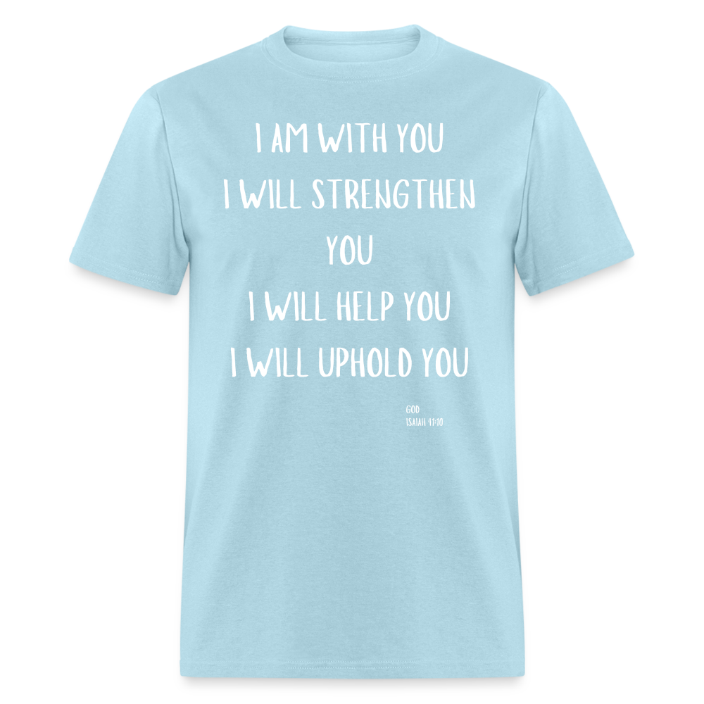 I’m With You T-Shirt - powder blue