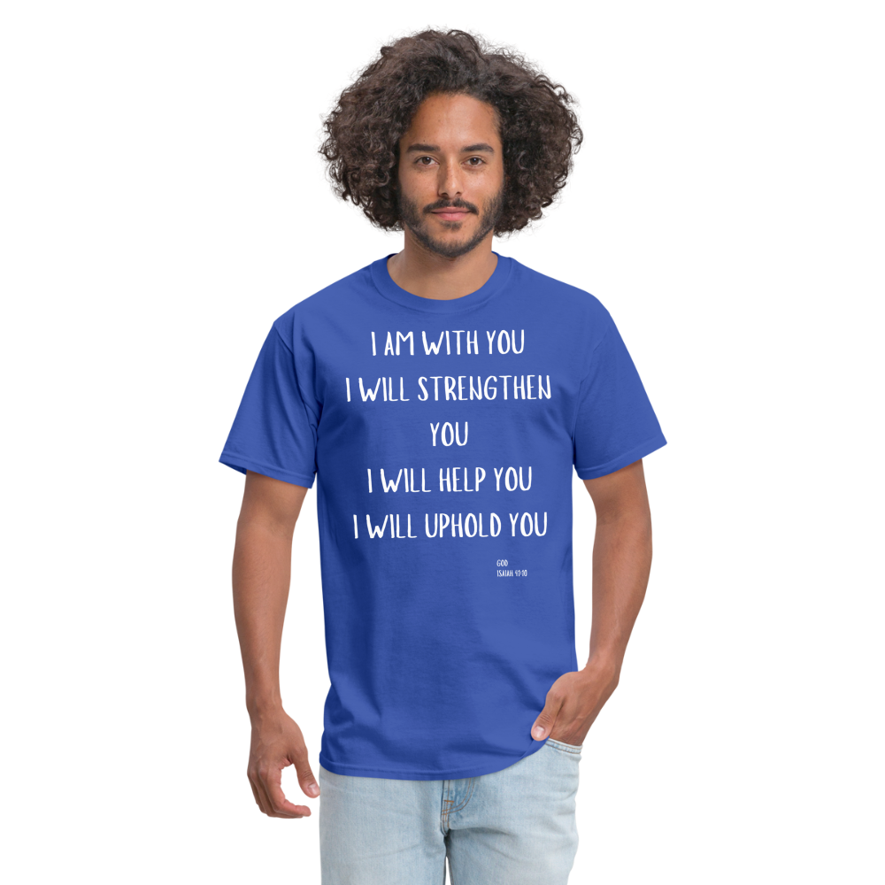 I’m With You T-Shirt - royal blue