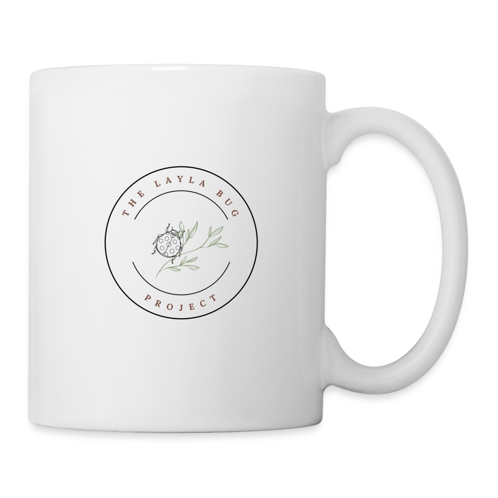 The Layla bug project Coffee/Tea Mug - white