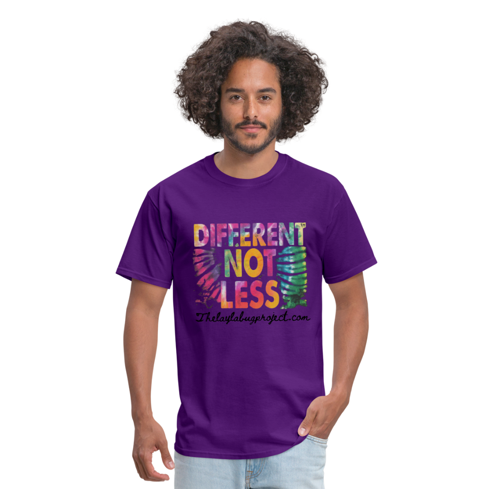 Different Not Less - purple