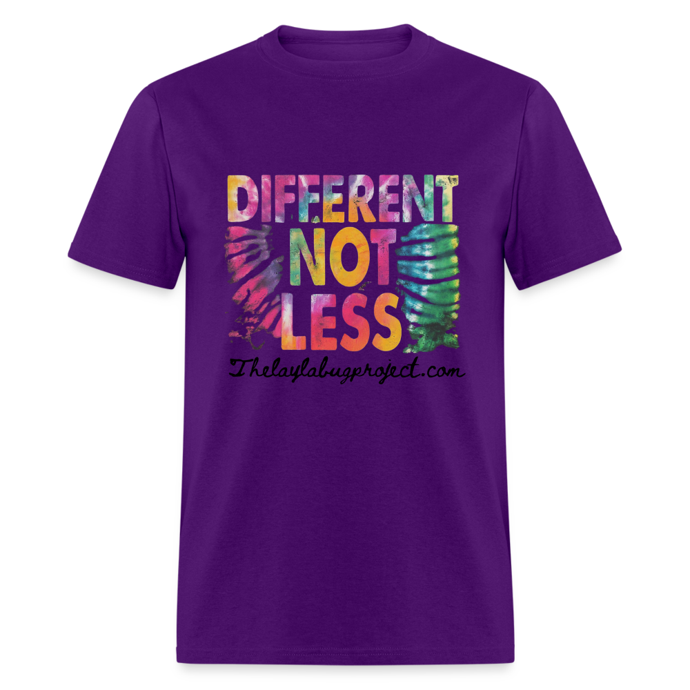 Different Not Less - purple