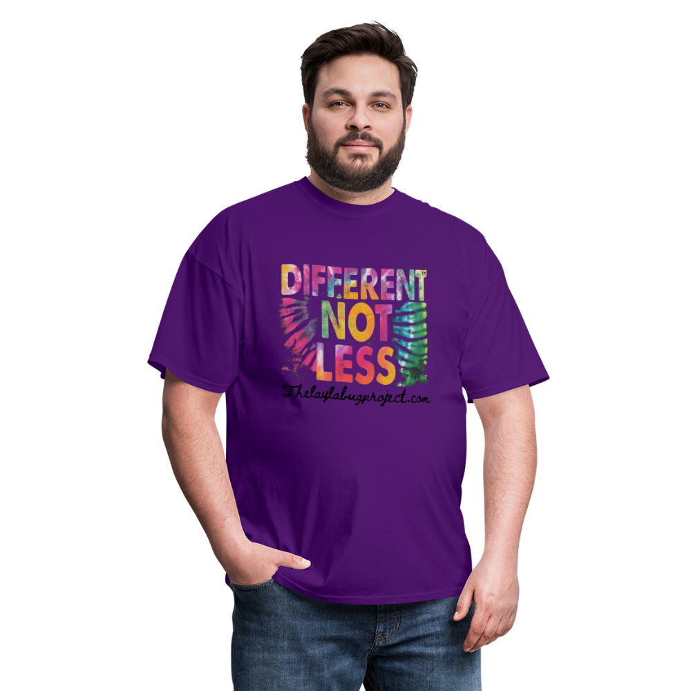 Different Not Less - purple