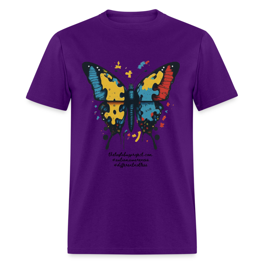 Autism Butterfly - purple