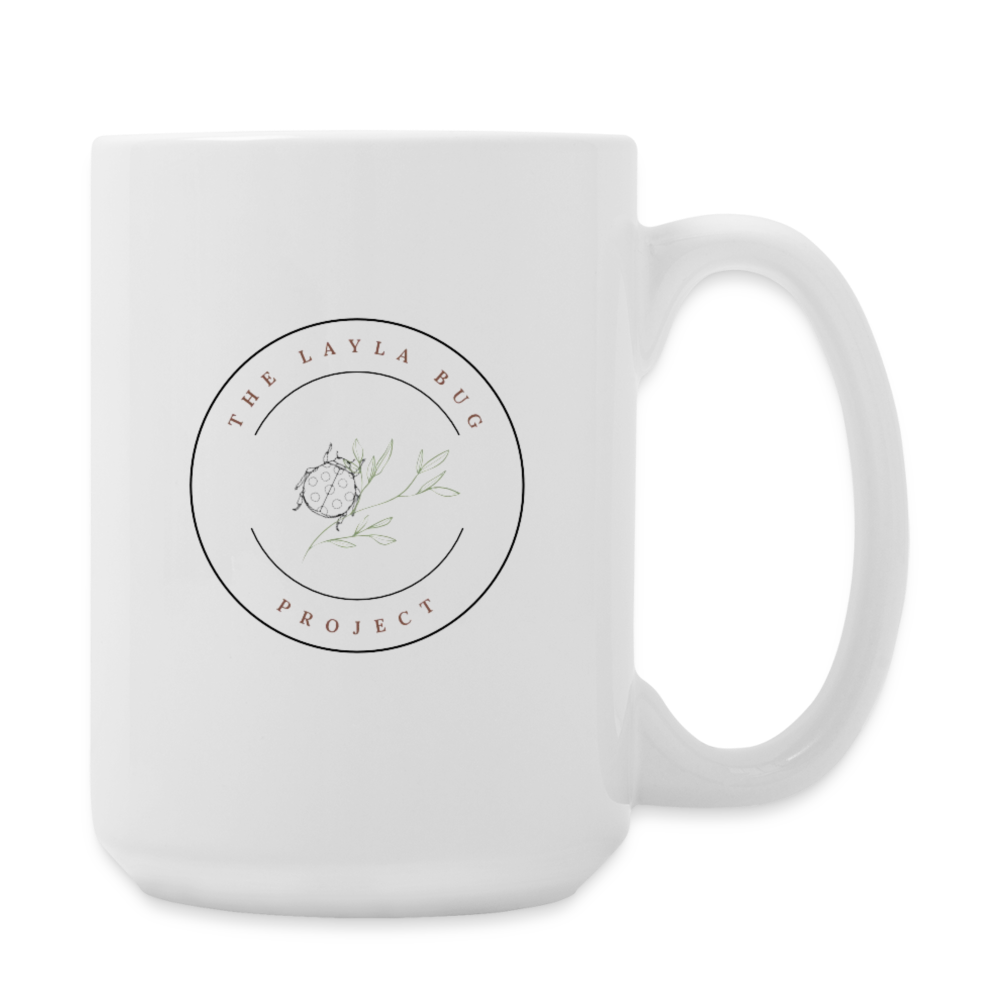 The Layla Bug Project Coffee/Tea Mug 15 oz - white