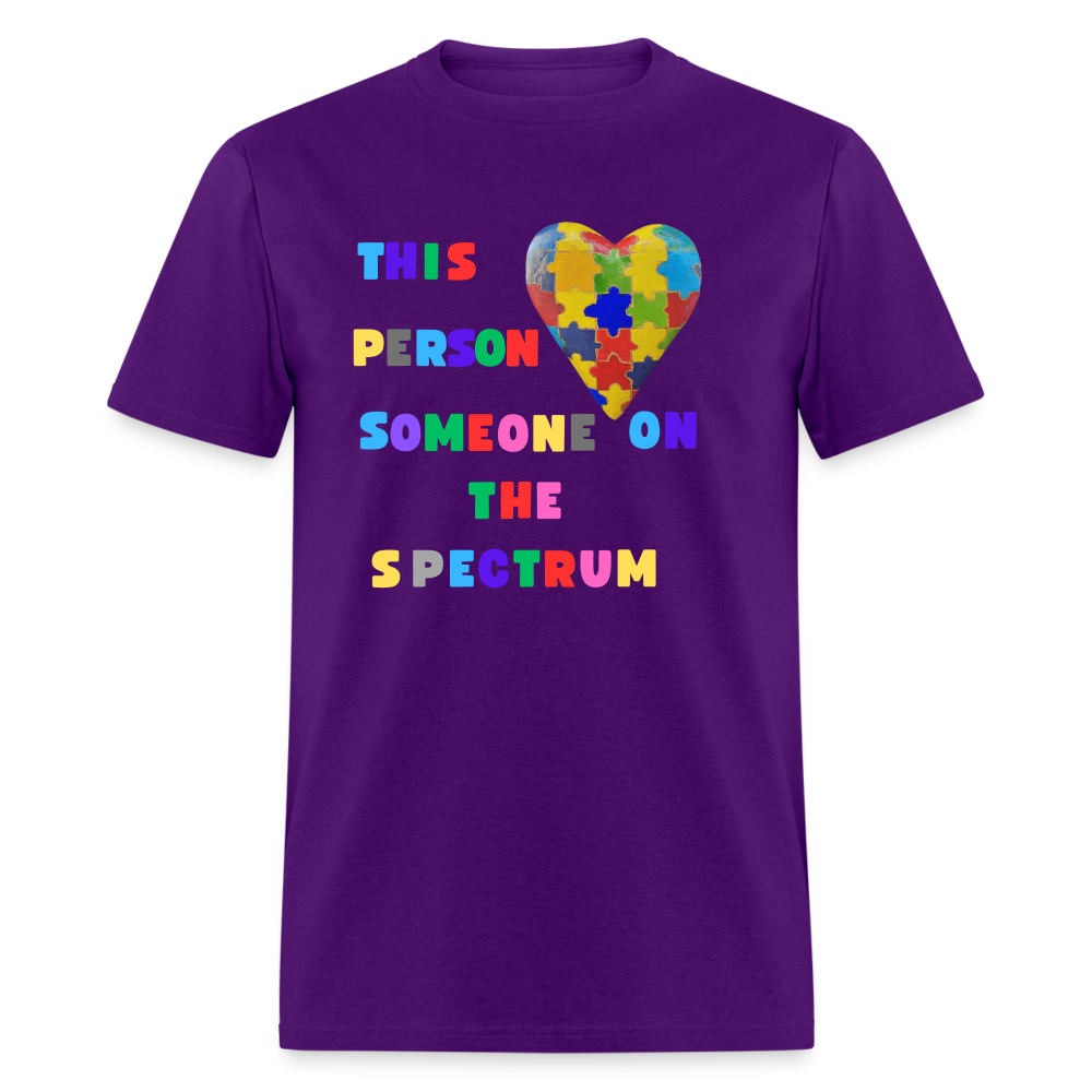 Love Someone On The Spectrum - purple