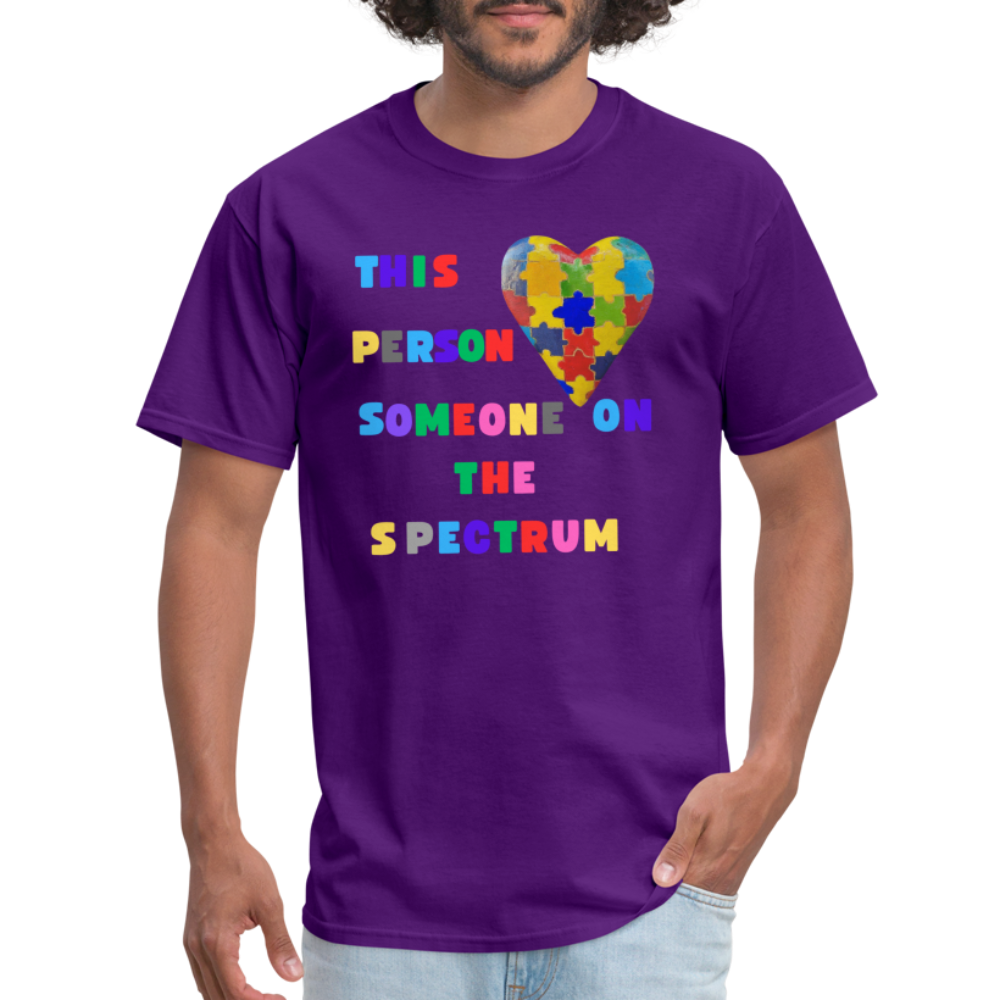 Love Someone On The Spectrum - purple